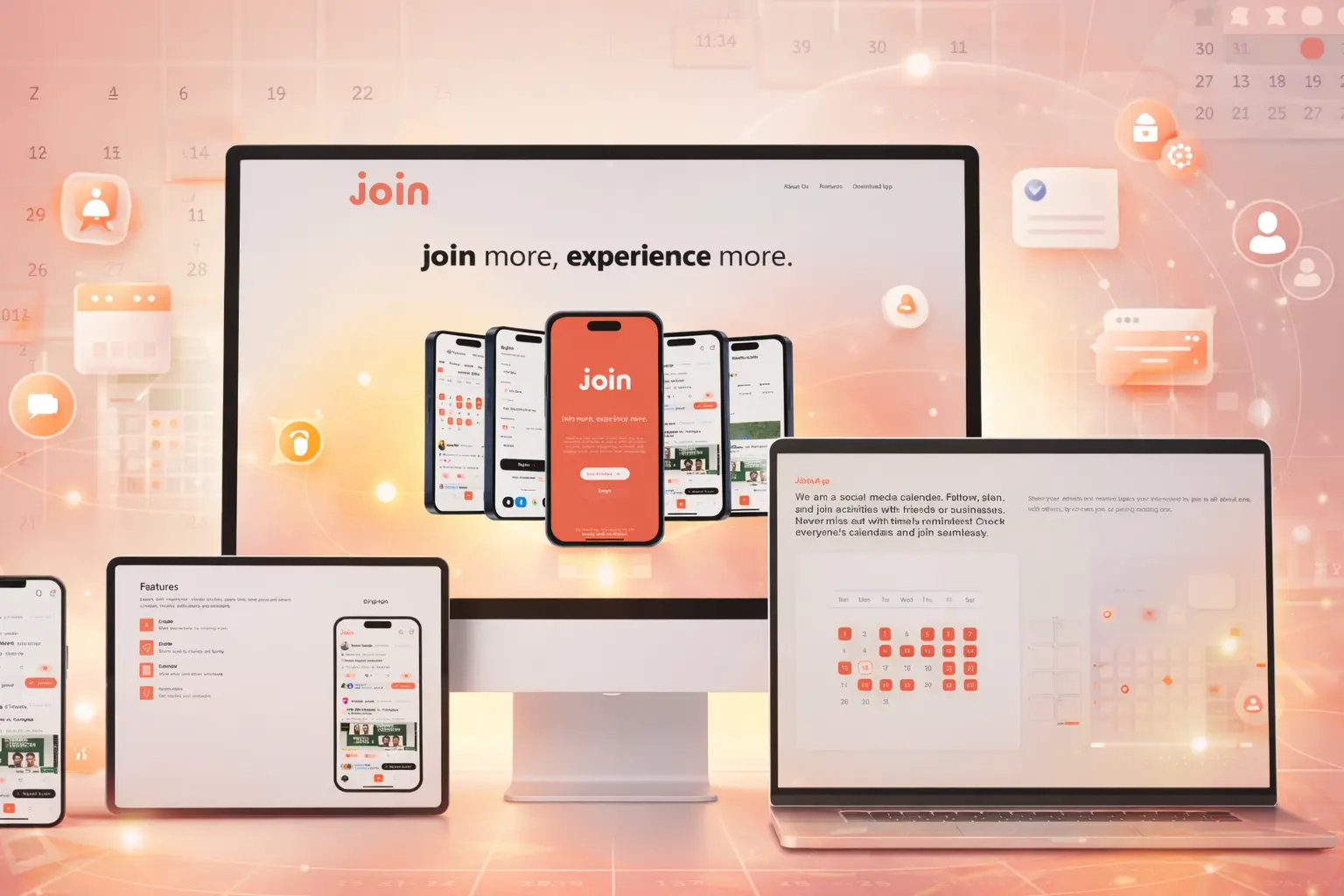 Join App – Social Media Calendar