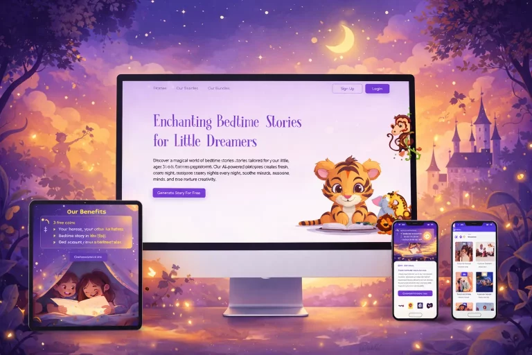 WonderWand – AI-Powered Bedtime Stories App for Kids